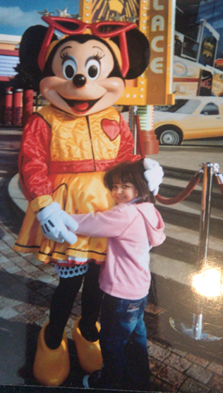 Samra at Disneyland
